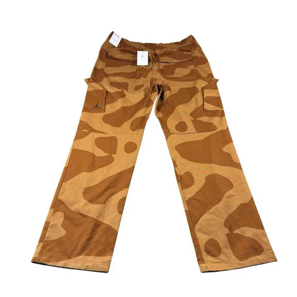 FD7455-270 Nike Air Jordan Essentials‎ Chicago Cargo Pants Brown Men's Size XLT